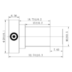 8MP 4.5mm M12 TOF Lens | 1/1.8″ Wide Angle & Industrial Lens