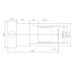 1/1.8″ Ultra Low Distortion Lens | 8MP 36mm M12 Telephoto Lens