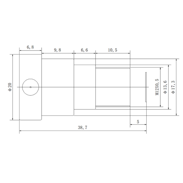 1/1.8″ Ultra Low Distortion Lens | 8MP 36mm M12 Telephoto Lens