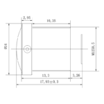 5MP 2.6mm M12 Fisheye Lens | 177° Security & Automotive Lens