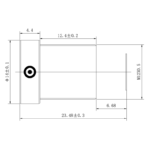 5MP 6mm M12 Fixed Focal Lens | 1/2.5" CCTV Lens