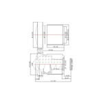 3.1mm M12 Wide Angle Lens | 1/2.5" Drone & Automotive Lens