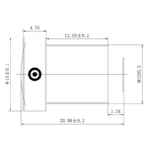 2.5mm M12 Wide Angle Lens | 1/2.8" Automotive Lens