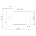 16MP 3.0mm M12 Fisheye Lens | 150° Drone & Automotive Lens